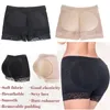 Taille Tummy Shaper Femmes Sous-vêtements Faux Fesse Corps Rembourré Sans Couture Culotte Sexys Hip Enhancer Haut Contrôle Court 231128