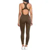 Femmes Shapers One-Piece Seamless Jumpsuit Danse Ventre Serrage Fitness Slim Stretch Sport Body Femme Casual Mode Combinaisons 2023