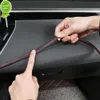 New Luxury Car Mouldings Trim Pu Leather Braid Decorative Line Strip For Door Dashboard Sticker Car Interior DIY Strips Universal