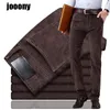 Men's Pants Solid Color Casual Trousers Male Autumn Winter Vintage Corduroy Pants Men Straight Slim Stretch Pants Business Fashion 231129