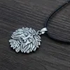 Pendant Necklaces 12PCS Fashion Green Man Necklace Pagan Jewelry For Men Women