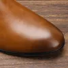 Boots 7-13 Chelsea Boots Men Brand Comfortable Fashion Leather Boots #Dx214 231129