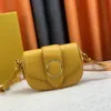 Designer Bag Womens Lychee pattern Print Messenger Bag # 58727 Sac à bandoulière en cuir élégant Mini sac à main à clapet Sac à bandoulière portable