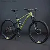 バイク26インチ29インチソフトテールマウンテンバイクMTBダウンヒルマウンテンビシクドゥーブダンピングバイクDHクロスカントリーMTBダートバイクQ231129