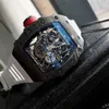 Designer Ri mliles Luxusuhren Erstaunliche heiße mechanische Armbanduhren Fabrik RM35-02 Mode