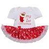 Pagliaccetti di alta qualità Ragazza Ragazzo Vestito Suumer Novità Costume Bambino Natale Set di abbigliamento Neonati nati Festa Cosplay Regalo 0-3 6-9 12M uno 231129