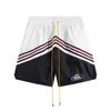 Rhude Designer Shorts Męskie modne spodnie plażowe Sports Fitness Luksusowy wysokiej jakości swobodny wszechstronny szybki suszący oddychanie Europejski S-XL F5FQ F5FQ