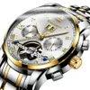 Armbanduhren Tevise mechanische Uhr für Herren, klassische Business-Design-Uhren, Handgelenk, Herrenmode, Luxus, 231128