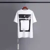 Mens T-shirts t Shirt Mens Womens Designers Offs Loose Tees Man Casual Luxurys Clothing Streetwear Shorts Sleeve Polos Tshirts Size Offes White
