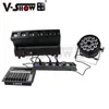 V-Show DMX Power Splitter 4+4 1 In/4 Out Strom- und DMX-Splitter für Bühnenlicht-DJ-Licht