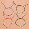 Charm Bracelets 12 Pcs Boho Star Shell Set For Women Pulsera Braided Rope Seed Beads Beaded Wristband Adjustable Trendy Jewelry