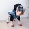 Dog Apparel Fashion Dog Vest for Small Dogs French Bulldog Denim Coat Jacket for Chihuahua Pug Puppy Pet Apparel PC0930 231129