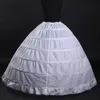 Spitzenkante 6 Hoop Petticoat Unterrock für Ballkleid Hochzeitskleid 120 cm Durchmesser Unterwäsche Krinoline Zubehör