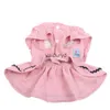 Hondenkleding Prinses Kat Overhemd Bloem Kant Puppy Rok Lente/Zomer Outfitvaiduryd