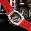 Diseñador Ri mliles Relojes de lujo Reloj mecánico automático Richa Milles Rm11-03 Movimiento suizo Espejo de zafiro Correa de reloj de caucho importada Marca deportiva para hombre TFPG