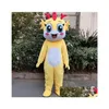 Costumes de mascotte 2024 Costume de dragon de dessin animé d'Halloween Mignon bébé Adt Walking Party Performance Accessoires de Noël Dressing Drop Livraison A DHMD8