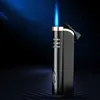 Torch Turbine Lighter Jet Blue Fire Cigar gas Cigarette 1300 C Butane Windproof Lighters Smoking Accessories