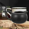 Ensembles de vaisselle Tasse qui fuit Pot à lait en céramique Amateurs Mini théière Cuisine Sauce Pichet Céramique Petit récipient