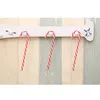 Kerstdecoraties 6 stks/lot Candy Crutch hanger boom decor hangend ornament voor jaar kerstfeest kinderen cadeau p25