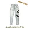 Paarse merk heren Ksubi Designer Anti Slim Fit Casual Fashiion Jeans True New Line het origineel is 1 Ceyzvg