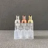 Plastic Foaming Bottles Foaming Pump Bottle 60 ml Foam Dispenser Empty Refillable Travel Bottles for Hand Shampoo Cleaning Airport Trav Tpkw