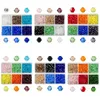 600pcs Whole 4 mm Glass Bicone Beads Kryształowe koraliki fasetowane Austria 5238 Koraliki do biżuterii Sprzedawanie Color2499