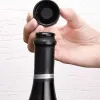 Novo aspirador de garrafa de vinho tinto a vácuo tampa de tampa de silicone selado com champanhe stoppers aspiradores reter vinhos de frescura