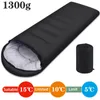 Sleeping Bags Camping Waterproof Bag Portable Cotton Winter Warm Envelope Ultralight Outdoor Hiking Travel 231128