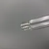 10ml claro névoa fina atomizador mini recarregável de vidro transparente amostra garrafa vazia 1/3oz bomba cosmética atomizador tubo tubo hiqwr