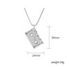 Collier Punk Hip Hop Cassette Vintage en acier inoxydable pour hommes, chaîne à la mode, boîte de nuit Rock, bijoux cadeau, vente en gros