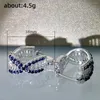 Creolen Huitan Dainty Damen Silber Farbe Bling Zirkonia Ära Piercing Accessoires Alltagskleidung Trendy Schmuck Großhandel