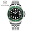 Relógios de pulso STEELDIVE SD1953 Aço inoxidável Dois tons Dial NH35 Relógio Steeldive Top Marca Sapphire Glass Men Dive Relógios Reloj Hombre 231128