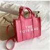 Designer novo The Tote Bag Bolsas de ombro em couro com cinta sacolas compostas de alta capacidade