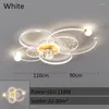 Ceiling Lights Modern Luxury Star Living Room Chandelier Smart Indoor Decorative Light With Remote Control Stylish Minimalist Hall Lamp