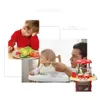 Kitchens & Play Food Wholesale- Kids Kitchen Set Children Toys Large Cooking Simation Model Play Toy For Girl Baby Drop Delivery Toys Dh5Eg