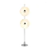 Floor Lamps Nordic Flower Led Lamp Metal Living Room Home Decor Standing Light Indoor Lighting Bedroom Bedside