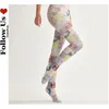 Sexy Sokken Japanse Patchwork Gedrukt Panty Strakke Mode Lolita Kawaii Lichaam Vormgeven Ondergoed Dieptepunt Kousen Leggings 231129
