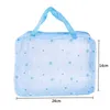 Cosmetische tas Fashion Dot Dames Reizen Transparant PVC Waterdicht Neceser Make-up s Make-upzakje Wastoilettas Tote Case 220218316a