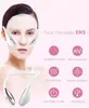 Dispositivos de cuidados faciais EMS Vibração Lifting Massageador Inteligente Elétrico V-Face Shaping Massageador Microcorrente Face Lift Máquina Beleza Ferramentas de Saúde 231128