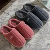 Slippers Big Size 48 49 Men Home Slippers Winter Warm Plush Women Soft Furry Shoes Couples Casual Bedroom Thick Sole Non-Slip Slides 231128