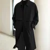 Herren-Trenchcoat, mittellange, hochwertige, modische und schöne Jacke