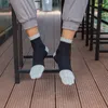 Men's Socks 5 Pair/lot Men Cotton Toe Five Fingers Breathable Sweat Casual Stripe Male Meias High Quality Crew Sock