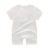 Kids Rompers Toddler Boys Girls Summer Bodysuit Noworodki Baby Bawełniane Jumpusy Crawling Ubrania BH149