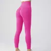 Women High Waist Active Pants Workout Leggings Yoga Outfits Seamless Sports Tights Designer Elastic Fitness Slim Trousers