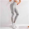 ヨガの衣装Svokor Shark Seamless Leggings Women Strinty Tight Push Up Sports Pants Tummy Control Sport Fitness Gym H1221 Drop Defive DHFN8