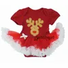 Pagliaccetti di alta qualità Ragazza Ragazzo Vestito Suumer Novità Costume Bambino Natale Set di abbigliamento Neonati nati Festa Cosplay Regalo 0-3 6-9 12M uno 231129