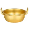 Dinnerware Sets Korea Ramen Pot Fast Noodles Cooking Pots Soup Stew Stockpot Alluminum Ramyun Handles