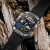 Multifunktionell kompasshöjd tryck blodspel Bluetooth Call Outdoor Sports Three Defense Smart Watch