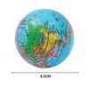 Jul Toy Earth Squeeze Balls Soft Foam Globe Stress Relief Leksaker Handhandshandelsövning Svamp för barn Vuxna Utbildningsgåvor 231128