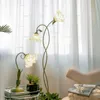 Vloerlampen Noordelijke home decor vloerlampen warme romantische bloemlamp staande licht led moderne licht luxe slaapkamer woonkamer vloerverlichting w0428